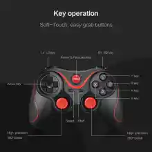 ภาพขนาดย่อของภาพหน้าปกสินค้าGamepad จอยเกมบลูทูธไร้สาย จอยเกม สำหรับโทรศัพท์มือถือสมาร์ทโฟนและแท็บเล็ตในระบบ Android Gamepad S3 ไร้สาย Blth 3.0 จากร้าน Naturehike บน Lazada ภาพที่ 3