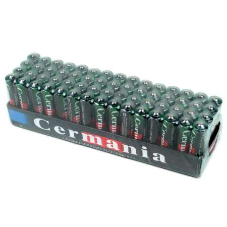 Telecorsa ถ่าน แบตเตอรี่ AAA แพ็ค 60 ชิ้น Cermania รุ่น Cermania-AAA-00f-Song Telecorsa ถ่าน แบตเตอรี่ AAA แพ็ค 60 ชิ้น Cermania รุ่น Cermania-AAA-00f-Song