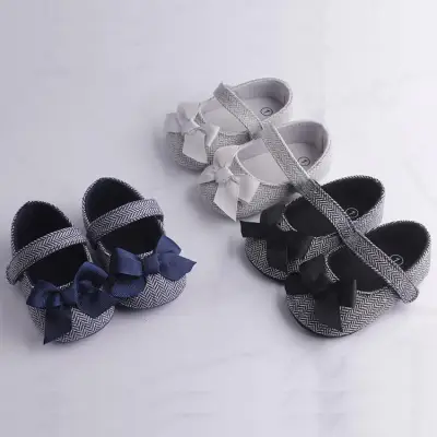 Newborn Infant Baby Kids Shoes Girl Toddler Soft Sole Crib Shoes Prewalker 0-18M