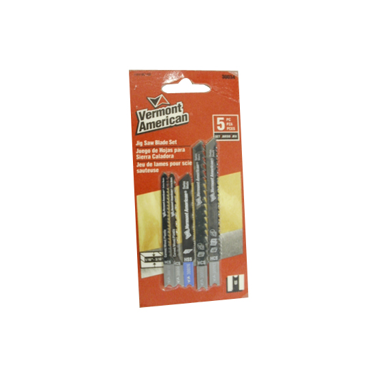 ((ลดพิเศษ)) ใบเลื่อยจิ๊กซอ VERMONT UNIVERSAL 5PC เครื่องมือไฟฟ้า