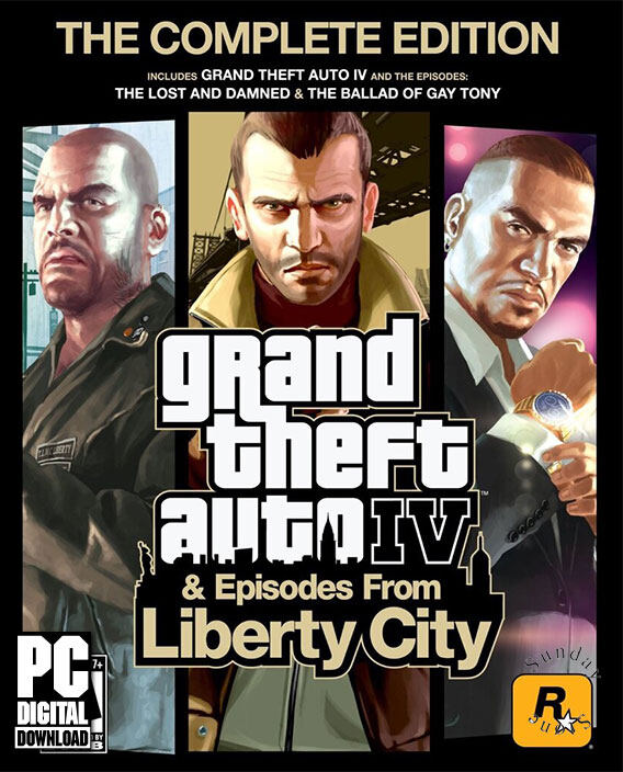 เกม GTA IV Grand Theft Auto IV Complete Edition [ดาวน์โหลด] [แฟลช