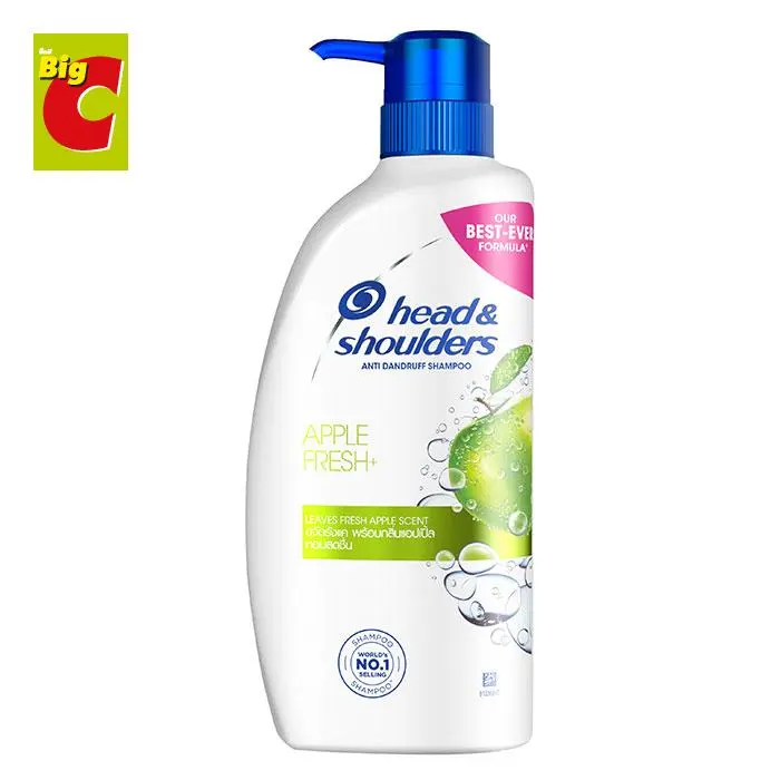 Head and Shoulders เฮดแอนด์โชว์เดอร์ แชมพูขจัดรังแค สูตรแอปเปิ้ลเฟรช 450 มล. by Big C