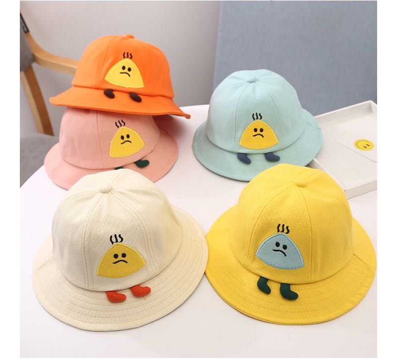 Babyonline(Y195)C2หมวกทรงบัคเก็ต+หน้ากากป้องกันฝุ่นสำหรับเด็ก
