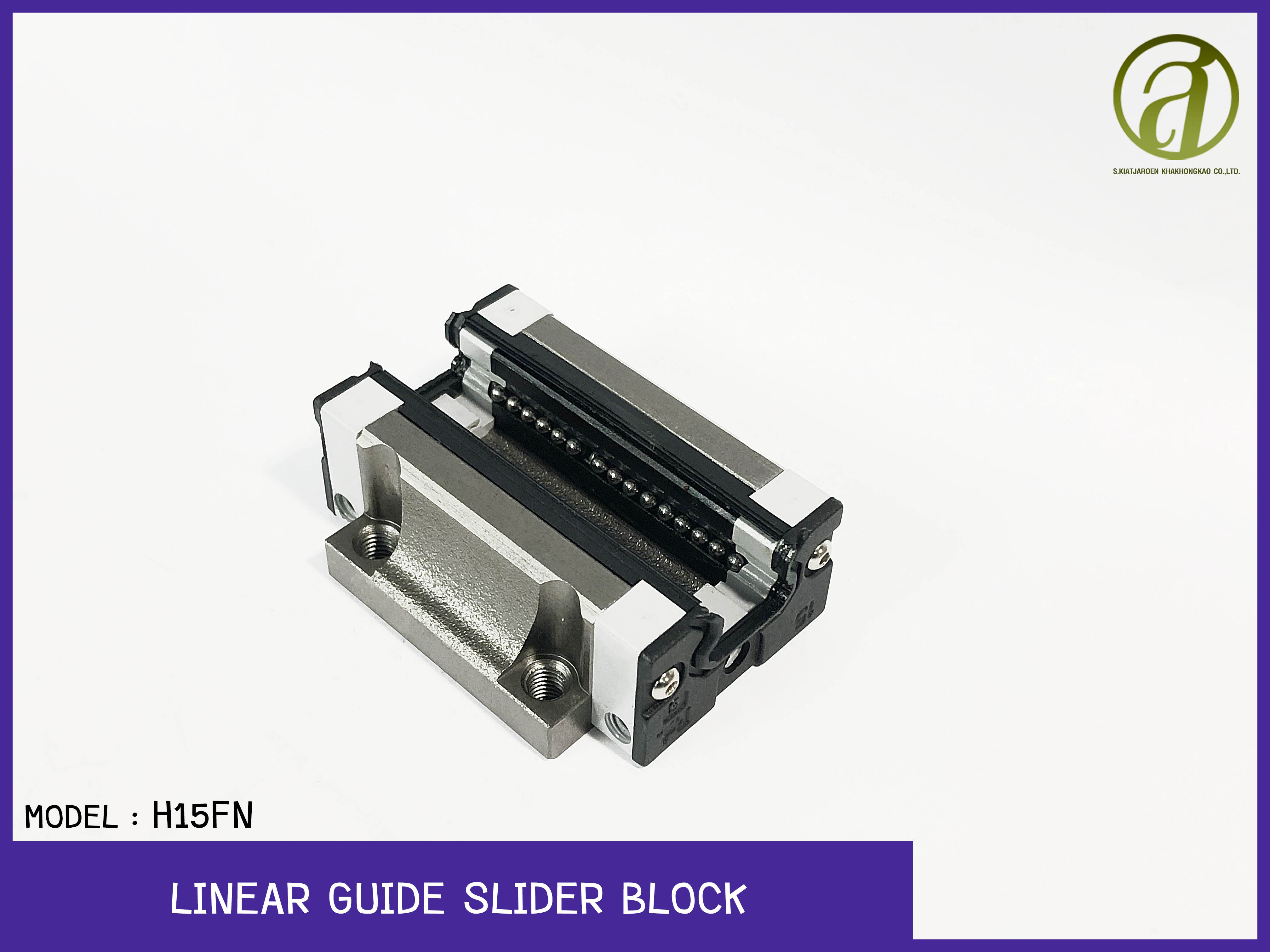 รางสไลด์ บล็อครางสไลด์ บล็อครางเลื่อน Linear Guide Slider Block รุ่น H15FN
