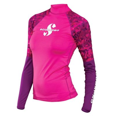 ดูภาพ Rash Guard UPF Scubapro Flamingo Rash Guard UPF 50 – Lady เพิ่มเติม Rash Guard UPF Scubapro Flamingo Rash Guard UPF 50 – Lady