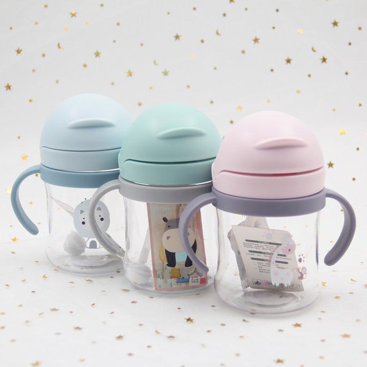 Best seller Babyonline(R298)N6กระบอกน้ำเด็ก ลายการ์ตูน รุ่นสายสะพาย เครื่องปั้มนม ของใช้สำหรับเด็ก ของเล่นเด็ก ทารกแรกเกิด เป้อุ้มเด็ก ขวดนม