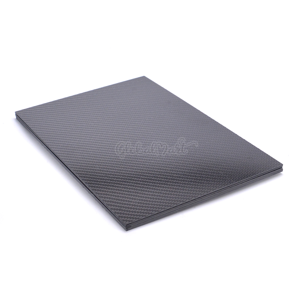 200mm X 300mm 3K Carbon Fiber Sheet Glossy Matte Plate 0.5mm 1mm 1.5mm ...