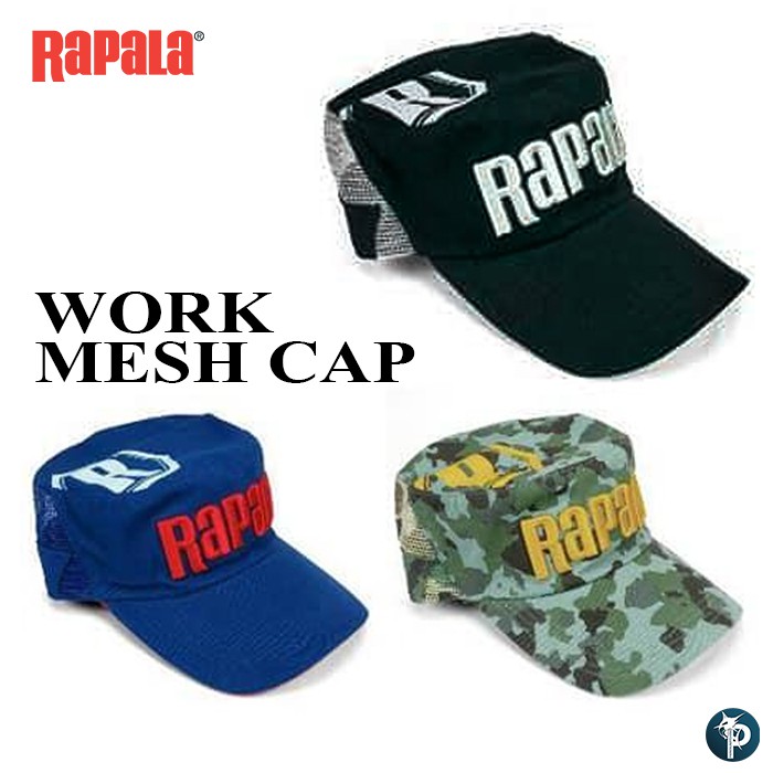 โปรโมชั่น หมวก RAPALA WORK MESH CAP สำหรับตกปลา ลดกระหน่ำ หมวก บัก เก็ ต หมวก นัก กอล์ฟ หมวก กอล์ฟ ปีก กว้าง หมวก เบสบอล ผู้ชาย