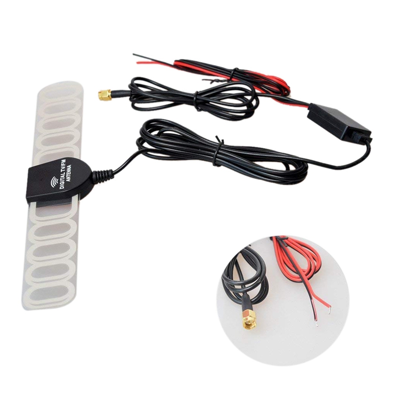 Auto analog digital TV DVB-T TV / DVB-T2 / ATSC / BID FM Radio Antenna ...