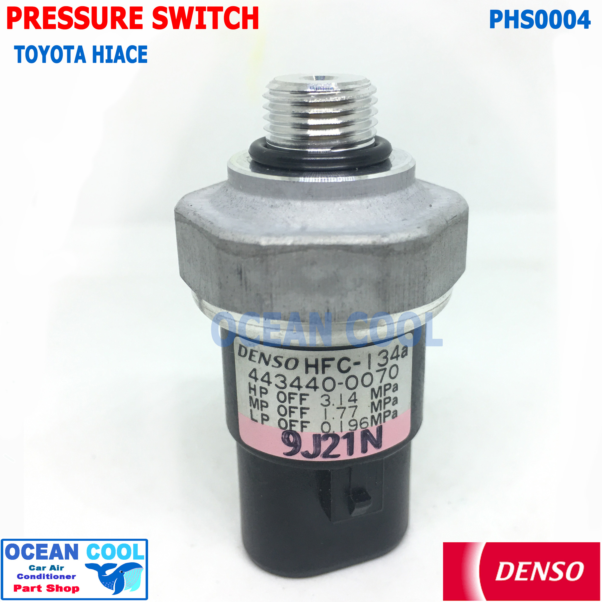 เพรสเชอร์สวิทช์ รถตู้ คอมมูเตอร์ ไฮเอซ DENSO แท้ TG44344000704D โอ