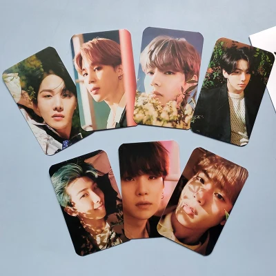 Bangtan Boys Kpop Children's Lomo Card Photo Card Is The Idea Of Hybrid Running Magazine Cover Postcard Photo Collection Fans