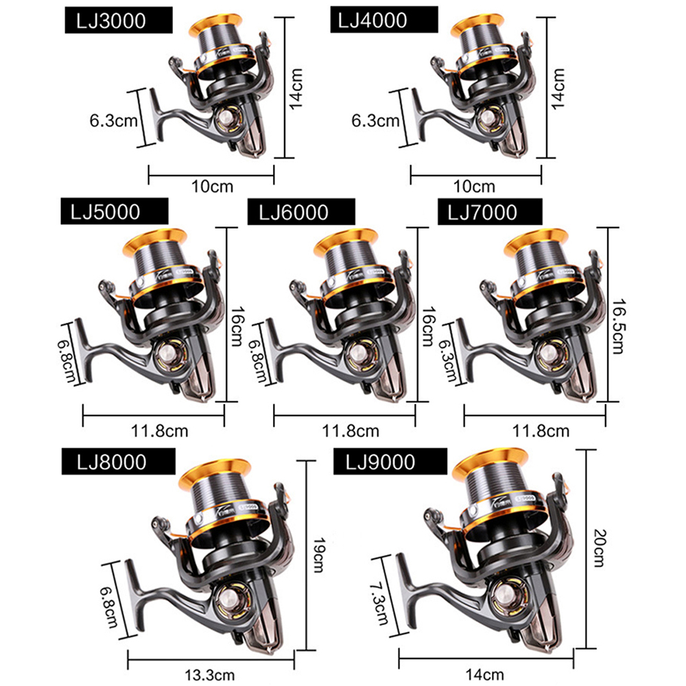 Saltwater Spinning Fishing Reel 3000-9000 Max Drag 20kg Surf Fishing Boat  Jigging Spinning Reel : : Sports & Outdoors