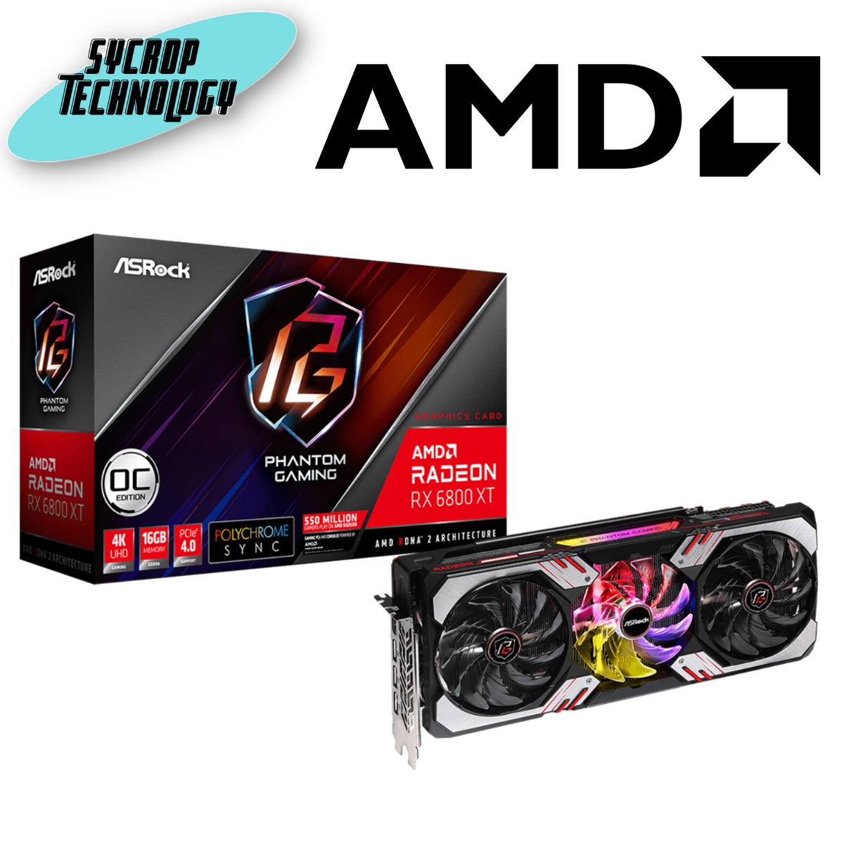 Phantom Gaming Oc Morele 6800xt Ghz Amd Ryzen 52600 X Amd Ryzen