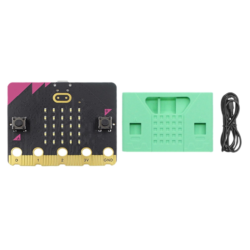 BBC Micro:bit V2.2 Kit Built-in Speaker Mic Touch Programmable Learning ...