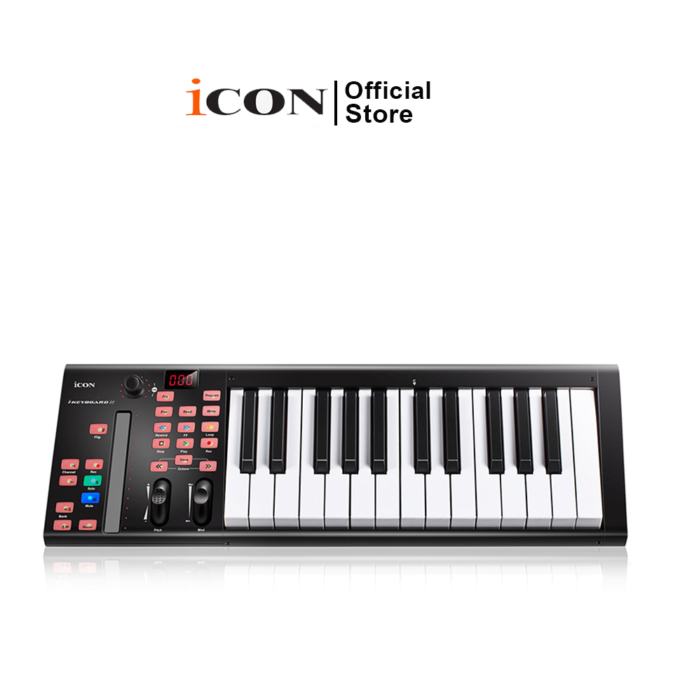 iCON iKeyboard 3X มิดี้คอนโทรลเลอร์ 25 Key MIDI Keyboard Controller รองรับ Mac , Windows
