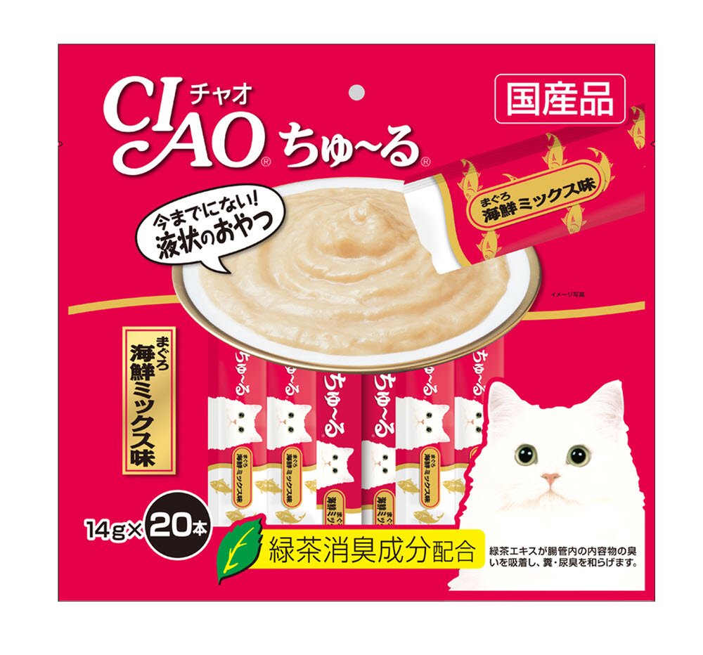 ลดราคา CIAO Churu White Meat Tuna (14g x 20pcs) ขนมแมวเลีย สูตรปลาทูน่าเนื้อขาว พร้อมโภชนาการครบครัน Option : ลดราคา CIAO Churu White Meat Tuna (14g x 20pcs) ขนมแมวเลีย สูตรปลาทูน่าเนื้อขาว พร้อมโภชนาการครบครัน Option :