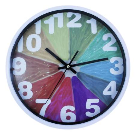 CKL นาฬิกาแขวนผนัง 12 นิ้ว ลายวินเทจ รุ่น N-325 ( ฟรี พรมเช็ดเท้า 1 ผืน )