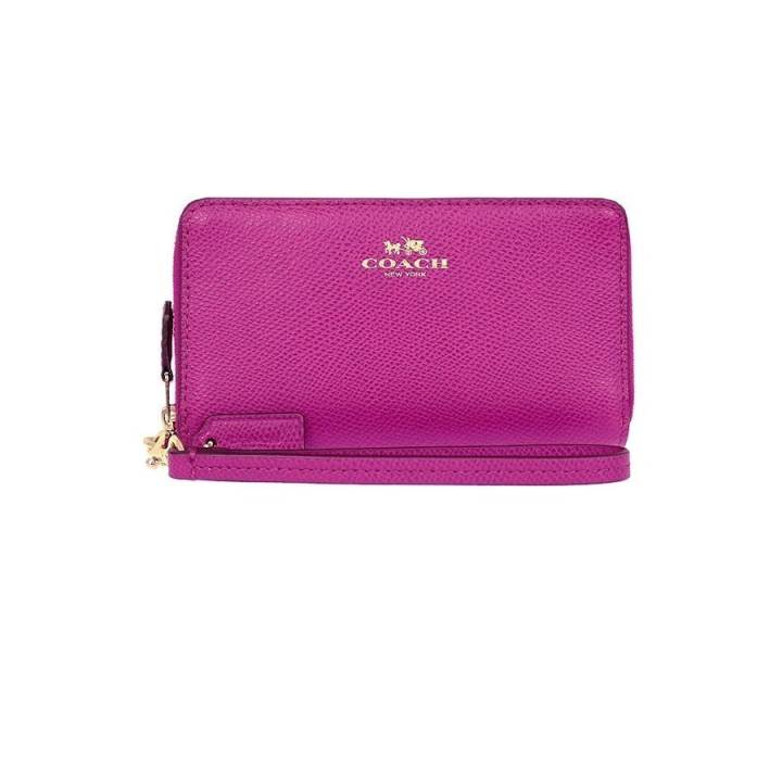 COACH กระเป๋าสตางค์ รุ่น F53141 ( CRANBERRY)