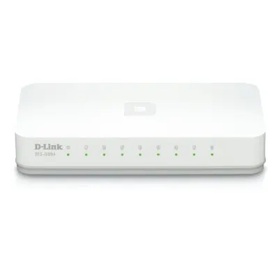 D-LINK Switch Hub 8Port 10/100Mbps DES-1008A (สีขาว)