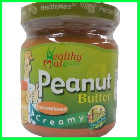 ของดีคุ้มค่า Healthy Mate Unsweetened Creamy Peanut Butter 200g บริการเก็บเงินปลายทาง