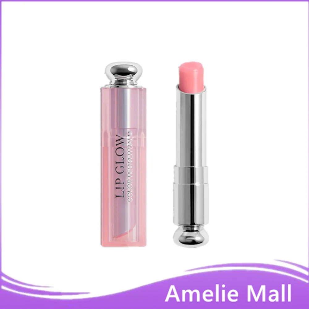 #Amelie Mall ลิปบาล์ม Dior Addict lip glow 3.5g บำรุงริมฝีปาก ให้ความชุ่มชื้น สี 001 pink และ 004 Coral ใช้แล้วสดใส ร่าเริง ⭐พร้อมส่ง⭐