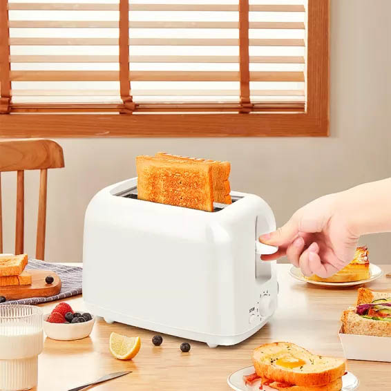 Toaster เครื่องปิ้งขนมปัง เตาปิ้ง เครื่องทําแซนวิช ที่ปิ้งขนมปัง ปรับอุณหภูมิได้ เครื่องทำอาหารเช้า