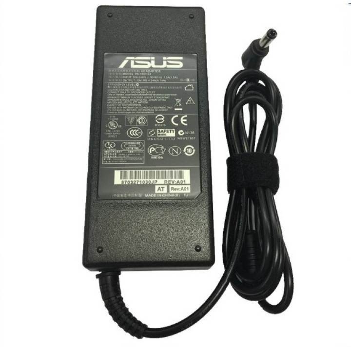 อะแดปเตอร์โน็ตบุ๊ค ASUS Adapter 19V/6.32A ,DC Jack Size 5.5 X 2.5 mm