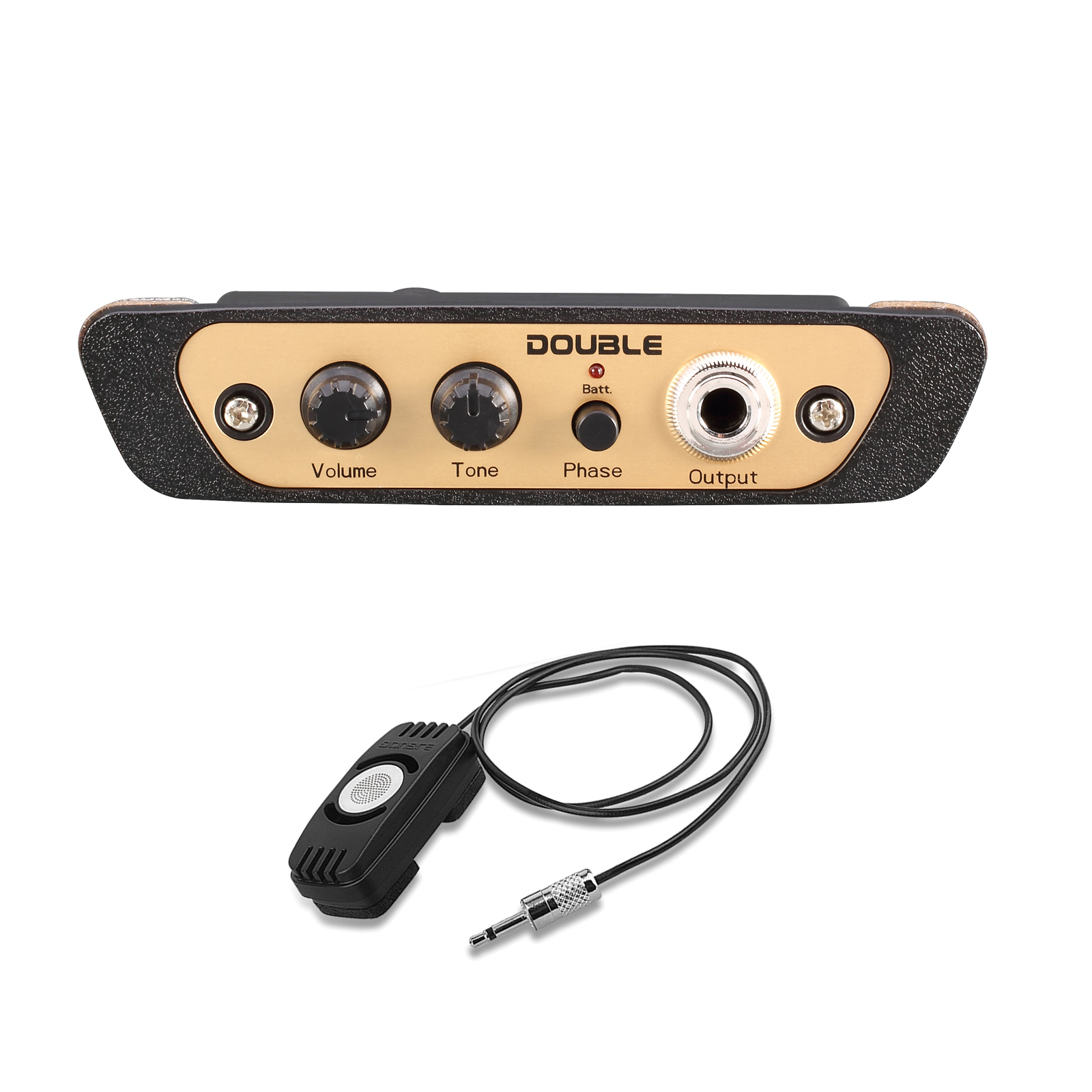 DOUBLE CJ01L Cajon Box Drum Preamp Pickup Musical Instrument Pickup