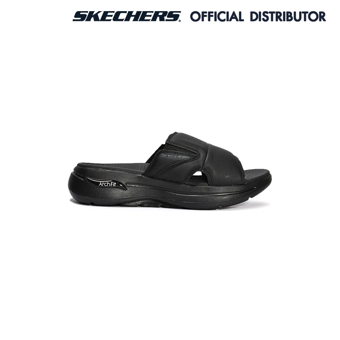 SKECHERS Men Go Walk Arch Fit รองเท้าแตะผู้ชาย