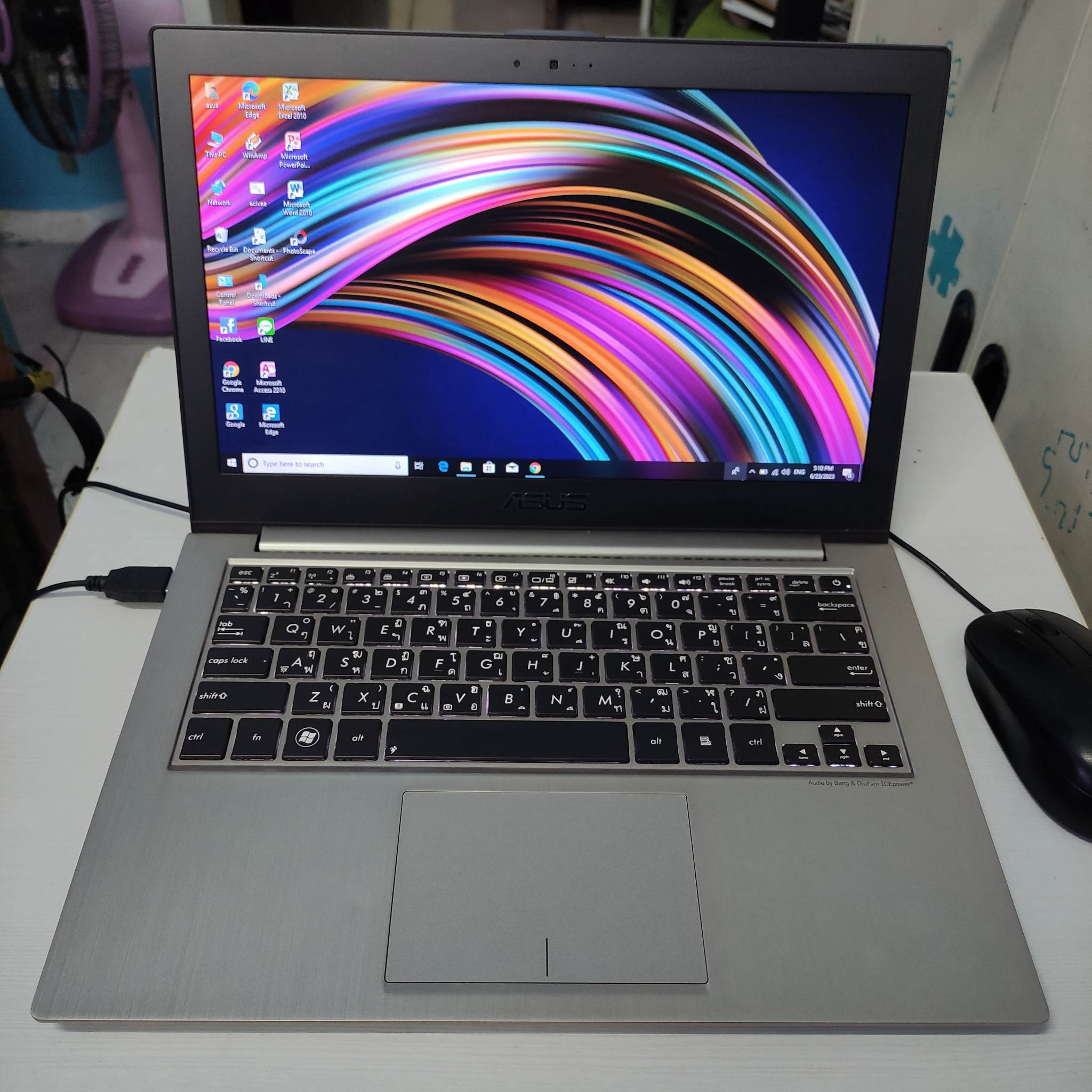 โน๊ตบุก คอร์ I5 การ์ดจอแยก GT 620M บางๆ แรงๆ ถูกๆ พิเศษๆ Lazada.co.th