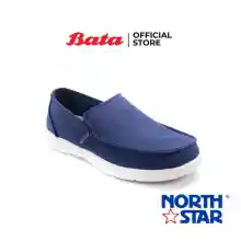 ภาพขนาดย่อของภาพหน้าปกสินค้าBata บาจา ยี่ห้อ North Star รองเท้าสนีคเคอร์ รองเท้าแบบสวม รองเท้าทรงลำลอง สำหรับผู้ชาย รุ่น Cruise สีกรมท่า 8599038 จากร้าน Bata บน Lazada