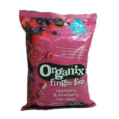 (แพ็ค 2) Organix Raspberry & บลูเบอร์รี่เค้กข้าว 50 กรัม - KO-MALL ...