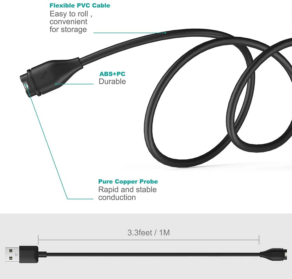 garmin vivoactive 3 charging cable near me