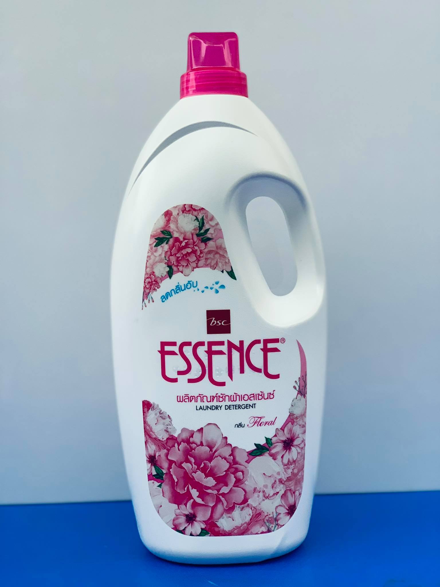 ESSENCE น้ำยาซักผ้า เอสเซ้นซ์ สูตร  Floral สีชมพู 1900 ml