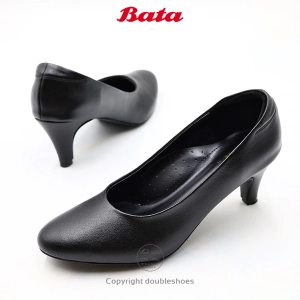 สินค้า Bata รองเท้าคัทชูนักศึกษา คัทชูทางการ หัวแหลม ส้น 2.5 นิ้ว รุ่น 751-6873 ไซส์ 36-41 (3-8)