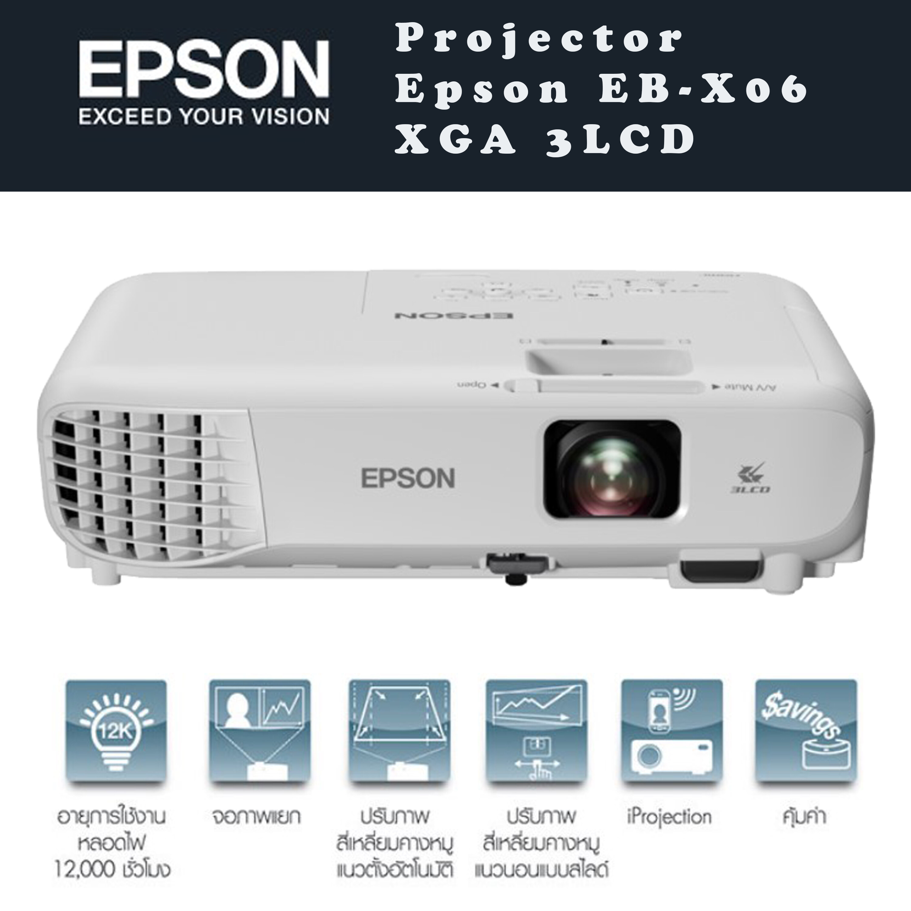 Projector Epson Eb X06 Xga 3lcd, How Do I Mirror My Ipad To Epson Projector