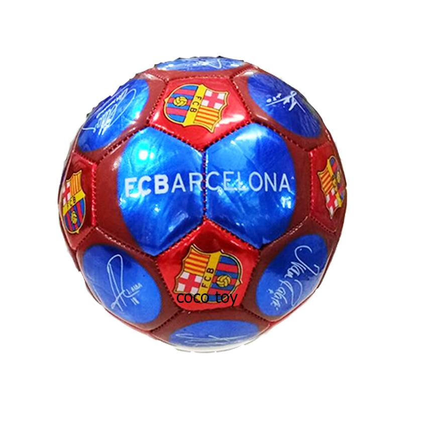 Coco Toy บอลหนัง ฟุตบอลเบอร์2 ฟุตบอลหนังสำหรับเด็ก ขนาดเบอร์2. 
