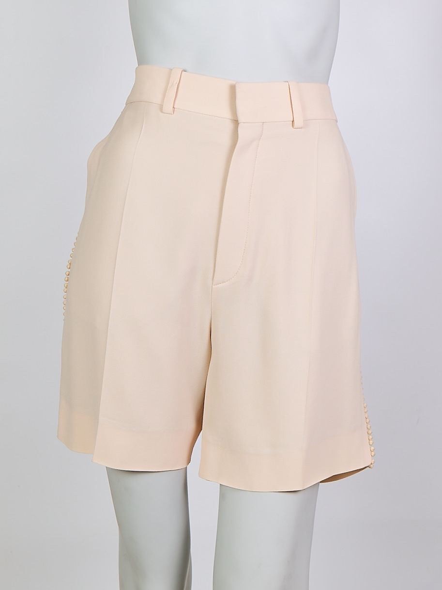 [chloe] Chloe Shorts Pink Beige กางเกงผู้หญิง Exclusive Luxury