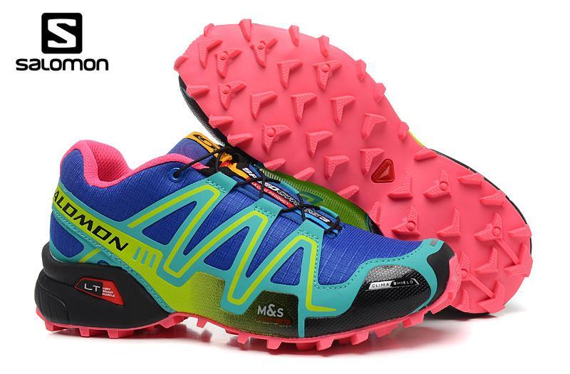 Genuine CS3 Salomon Speed Cross 3 CS Light Sneakers Summer Breathable Mesh Female Running Shoes Lady Trainers