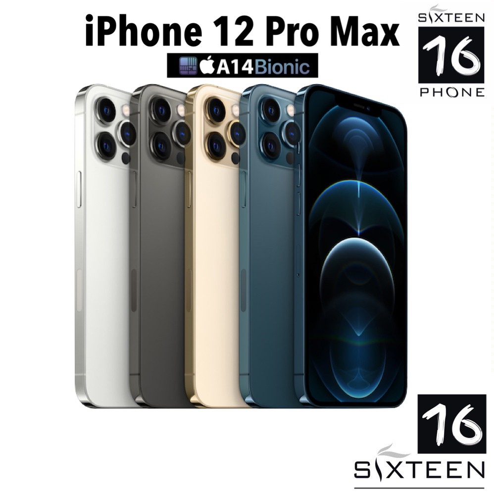 iPhone 12 Pro Max เครื่องศูนย์ Model TH รับประกันศูนย์ไทยทั่วประเทศ Activated Sixteenphone