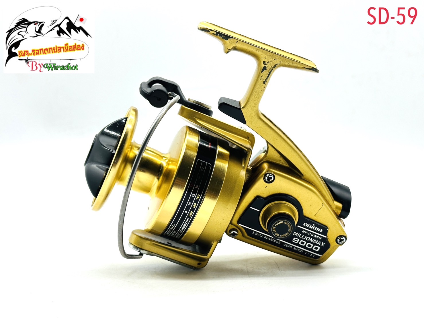 รอกตกปลา มือ2 จากญี่ปุ่น Daiwa (ไดว่า) Millionmax-9000 (SD