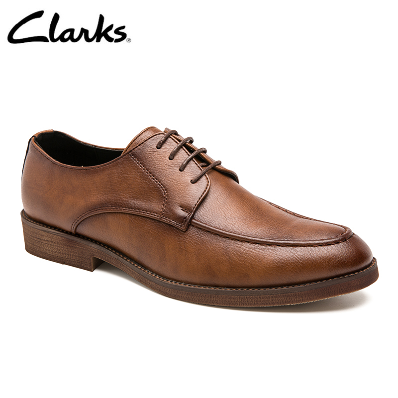 Giày Tây Da Nam Clarks_ - Malwood Plain