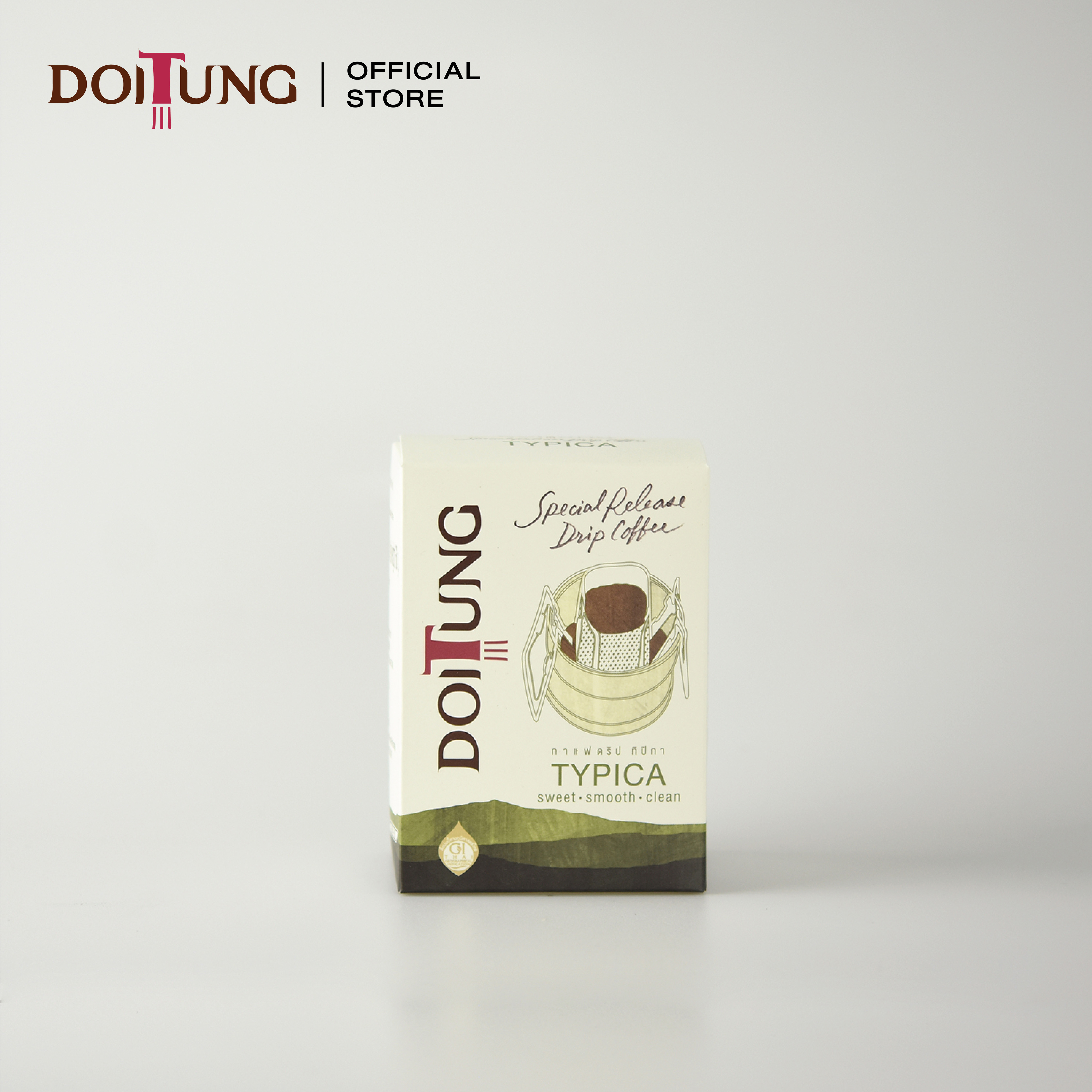 DoiTung Drip Coffee - Typica (60 g.) กาแฟ ดริป ทิปปิก้า ดอยตุง