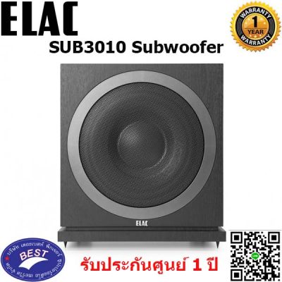 ดูภาพ ELAC Debut SUB3010 400 Watt Powered Subwoofer เพิ่มเติม ELAC Debut SUB3010 400 Watt Powered Subwoofer