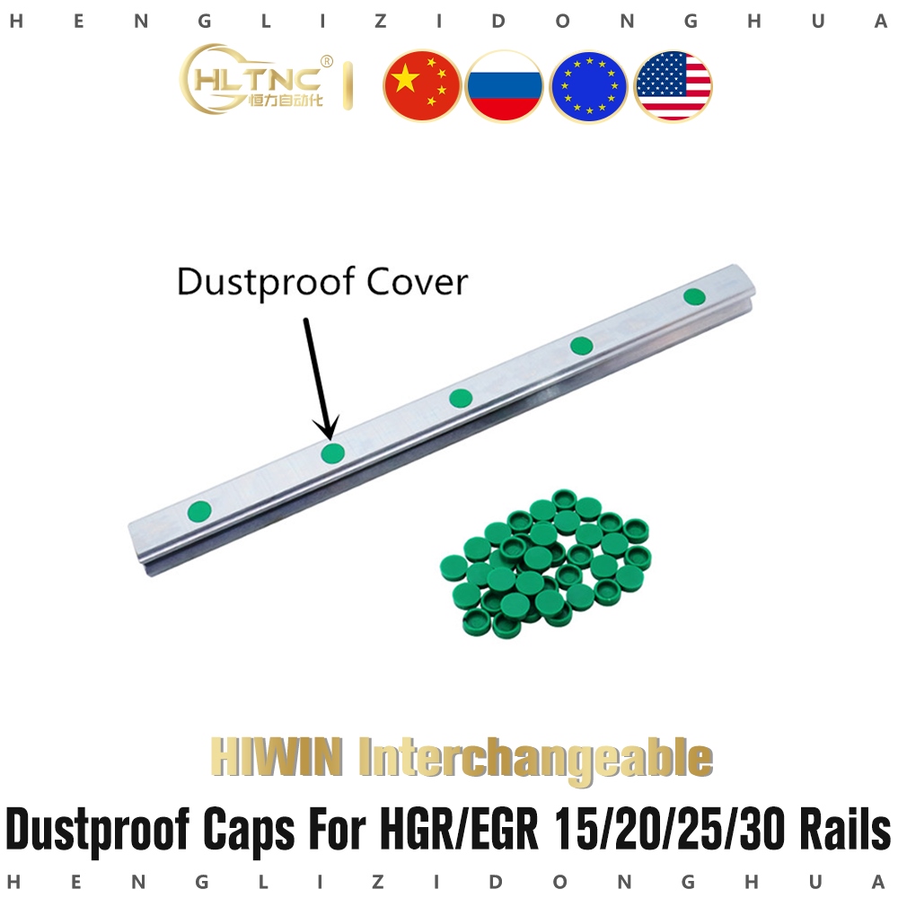 100pcs HIWIN Linear Motion Rail Guide Dust Cover C4 C5 C6 C8 Plastic