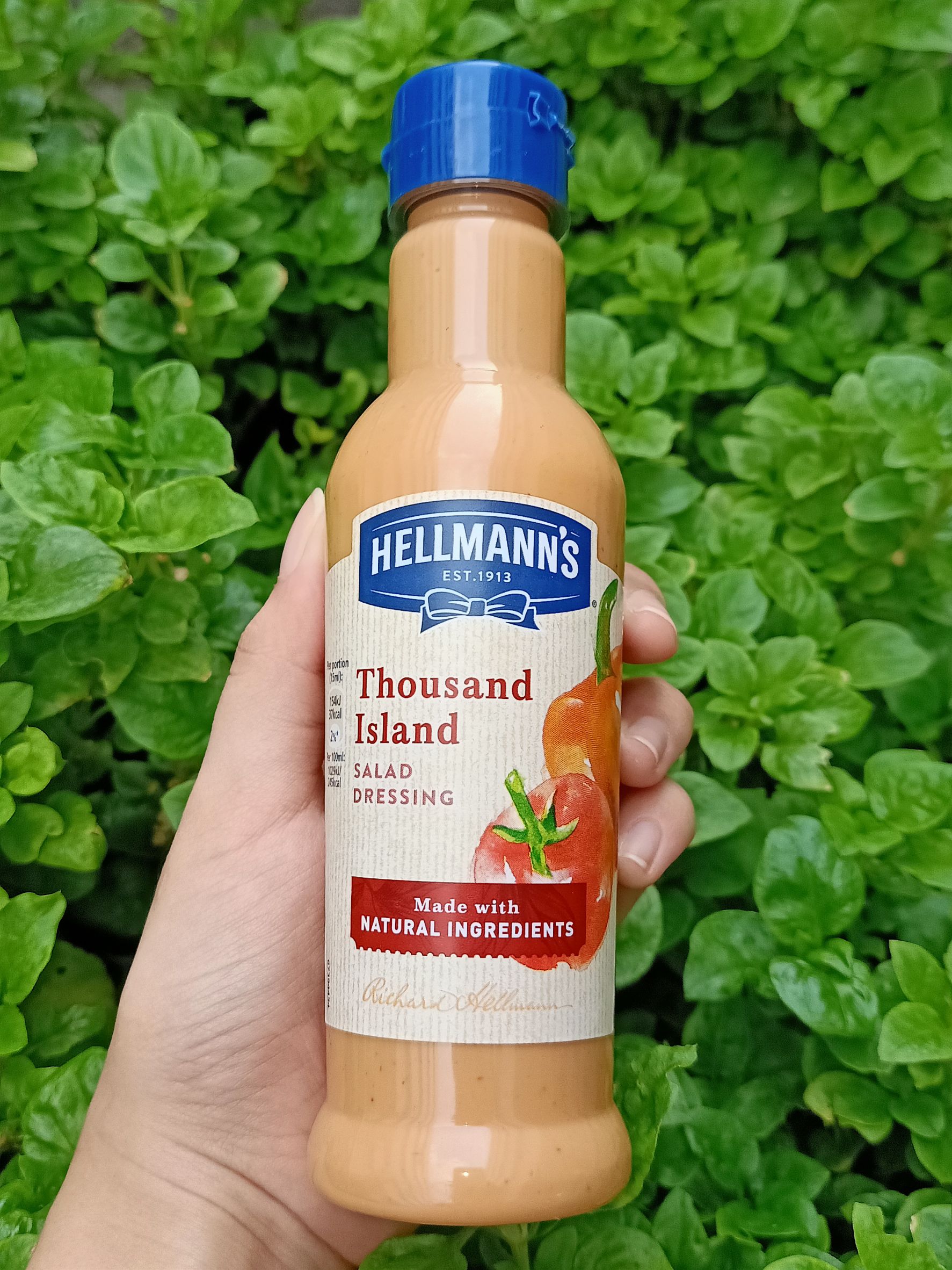 Hellmann's Thousand Island Dressing, 210 ml เทาซัน ไอซ์เเลนด์ สลัด เดรส