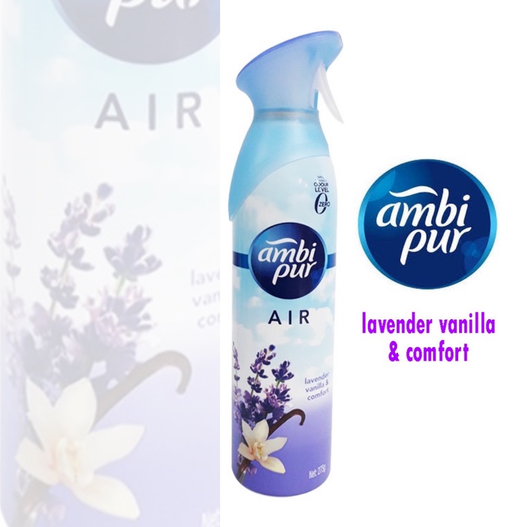 Ambi Pur แอมบิ เพอร์ แอร์ สเปรย์ปรับอากาศ กลิ่นลาเวนเดอร์ คอมฟอร์ท 275 มล. Lazada.co.th