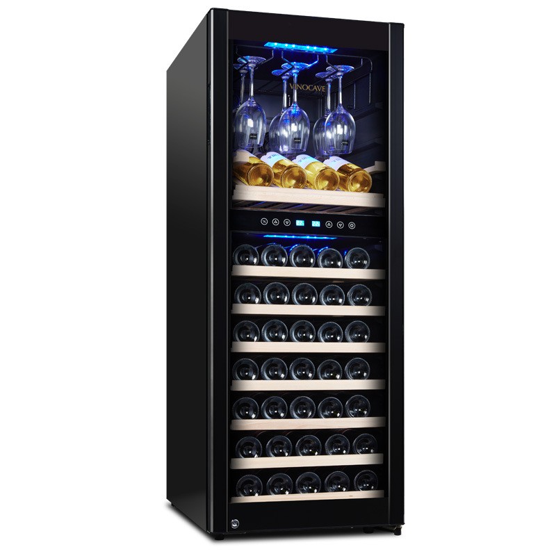 ตู้แช่ไวน์ Vinocave / Vinocave CWC-450A ตู้แช่ไวน์อุณหภูมิคงที่ตู้แช่ไวน์ในครัวเรือนตู้เย็น 168 ขวด และ78 ขวด พร้อมส่ง