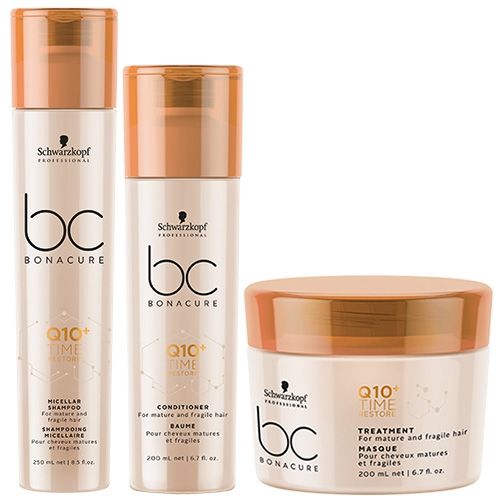 Schwarzkopf Bc Bonacure Q10 Plus Time Restore Shampoo 250ml แชมพูสำหรับ