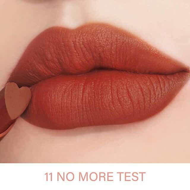 4U2 I Heart You Lipstick เนื้อแมท เบอร์11 no more test